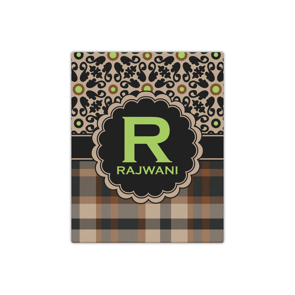 Moroccan Mosaic & Plaid 16x20 - Canvas Print - Front View