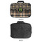 Moroccan Mosaic & Plaid 18" Laptop Briefcase - APPROVAL