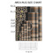 Moroccan Mosaic & Plaid 2'x3' Indoor Area Rugs - Size Chart