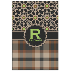 Moroccan Mosaic & Plaid Poster - Matte - 24x36 (Personalized)
