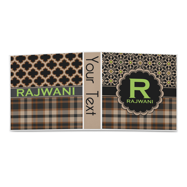 Moroccan Mosaic & Plaid 3-Ring Binder Approval- 2in