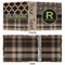 Moroccan Mosaic & Plaid 3 Ring Binders - Full Wrap - 2" - APPROVAL