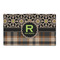Moroccan Mosaic & Plaid 3' x 5' Indoor Area Rug (Personalized)
