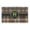 Moroccan Mosaic & Plaid 3' x 5' Patio Rug (Personalized)