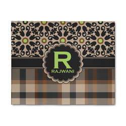 Moroccan Mosaic & Plaid 8' x 10' Indoor Area Rug (Personalized)