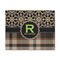 Moroccan Mosaic & Plaid 8' x 10' Indoor Area Rug (Personalized)