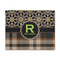 Moroccan Mosaic & Plaid 8' x 10' Patio Rug (Personalized)