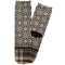 Moroccan Mosaic & Plaid Adult Crew Socks