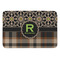Moroccan Mosaic & Plaid Anti-Fatigue Kitchen Mat (Personalized)