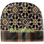 Moroccan Mosaic & Plaid Baby Hat (Beanie) (Personalized)