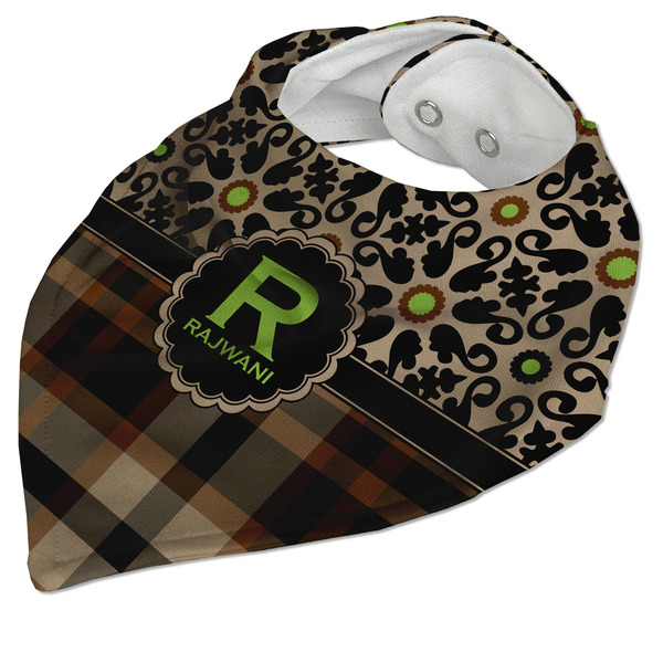 Moroccan Mosaic & Plaid Bandana Closed