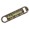 Moroccan Mosaic & Plaid Bar Bottle Opener - White - Front