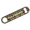 Moroccan Mosaic & Plaid Bar Bottle Opener w/ Name and Initial