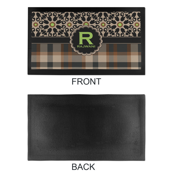 Moroccan Mosaic & Plaid Bar Mat - Small - APPROVAL
