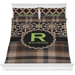 Moroccan Mosaic & Plaid Comforters (Personalized)