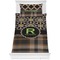 Moroccan Mosaic & Plaid Comforter Set - Twin XL (Personalized)