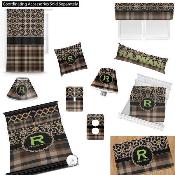 Moroccan Mosaic & Plaid Bedroom Decor & Accessories2