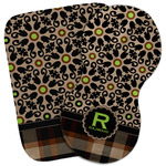 Moroccan Mosaic & Plaid Burp Cloth (Personalized)