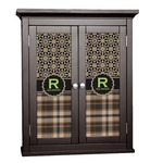Moroccan Mosaic & Plaid Cabinet Decal - Large (Personalized)