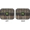Moroccan Mosaic & Plaid Car Floor Mats (Back Seat) (Approval)