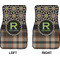 Moroccan Mosaic & Plaid Car Mat Front - Approval