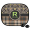 Moroccan Mosaic & Plaid Car Side Window Sun Shade (Personalized)