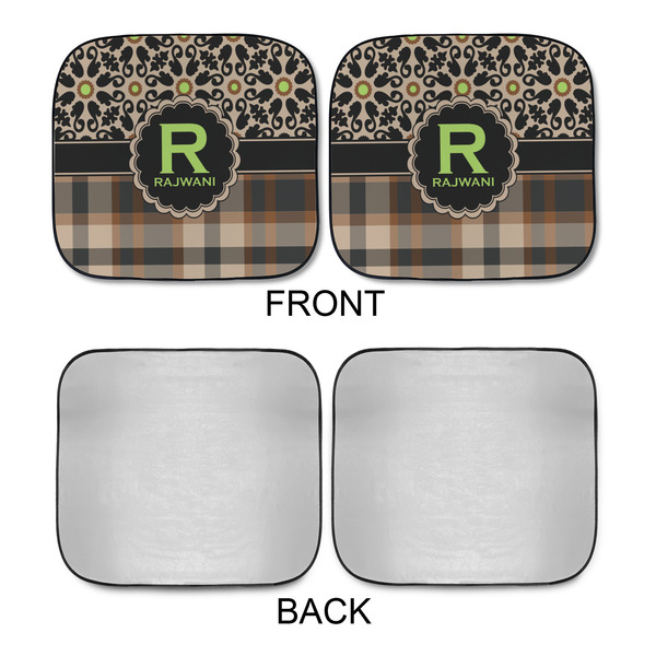 Moroccan Mosaic & Plaid Car Sun Shades - APPROVAL