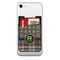 Moroccan Mosaic & Plaid 2-in-1 Cell Phone Credit Card Holder & Screen Cleaner (Personalized)