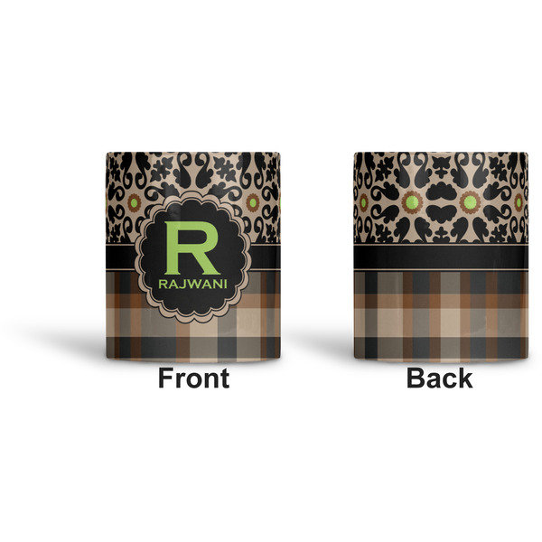 Moroccan Mosaic & Plaid Ceramic Pen Holder - Apvl