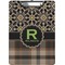 Moroccan Mosaic & Plaid Clipboard (Personalized)