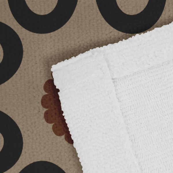 Moroccan Mosaic & Plaid Close up of Fabric