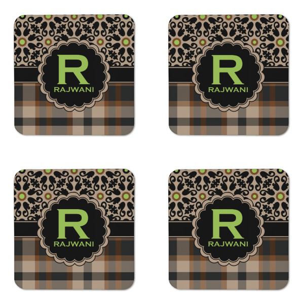 Moroccan Mosaic & Plaid Coaster Set - APPROVAL
