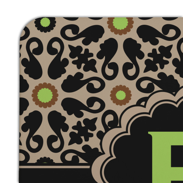 Moroccan Mosaic & Plaid Coaster Set - DETAIL