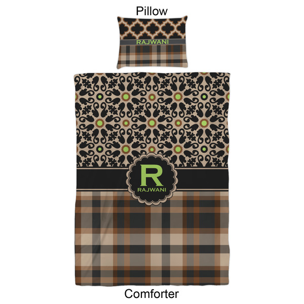 Moroccan Mosaic & Plaid Comforter Set - Twin XL - Approval