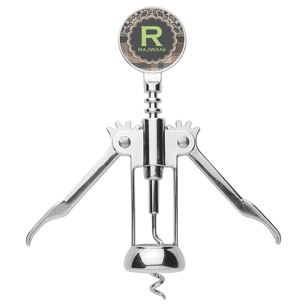 Moroccan Mosaic & Plaid Corkscrew - Alt