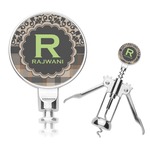 Moroccan Mosaic & Plaid Corkscrew (Personalized)