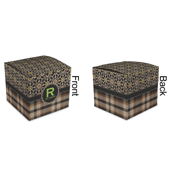 Moroccan Mosaic & Plaid Cubic Gift Box - Approval