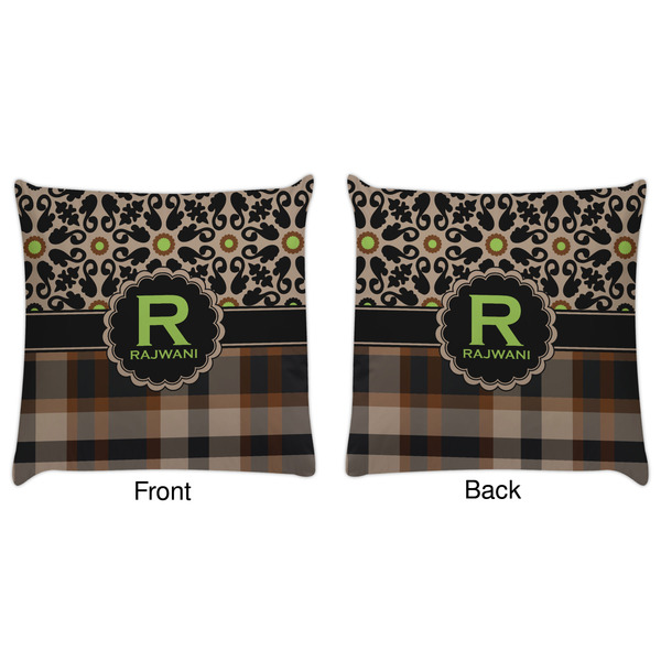 Moroccan Mosaic & Plaid Decorative Pillow Case - Approval