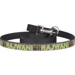 Moroccan Mosaic & Plaid Dog Leash (Personalized)