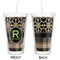 Moroccan Mosaic & Plaid Double Wall Tumbler with Straw - Approval