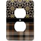 Moroccan Mosaic & Plaid Electric Outlet Plate