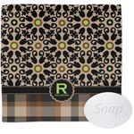 Moroccan Mosaic & Plaid Washcloth (Personalized)