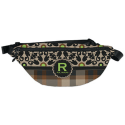 Moroccan Mosaic & Plaid Fanny Pack - Classic Style (Personalized)