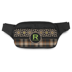 Moroccan Mosaic & Plaid Fanny Pack - Modern Style (Personalized)