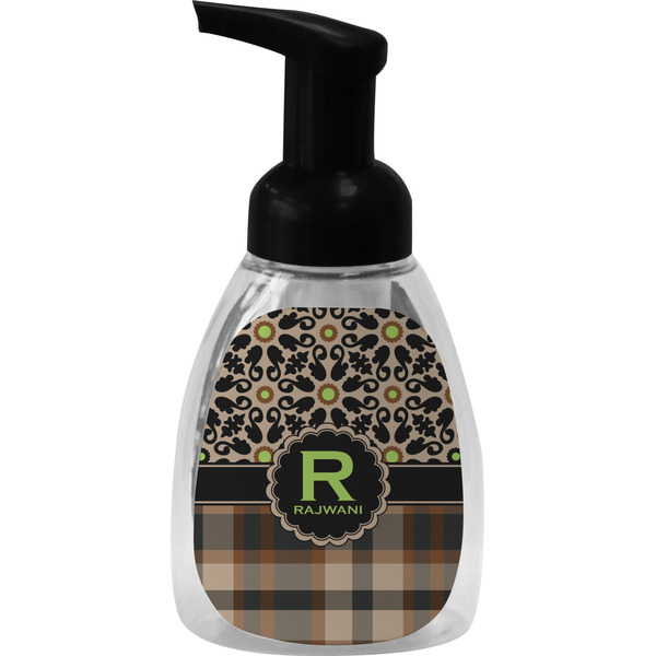 Moroccan Mosaic & Plaid Foam Soap Bottle