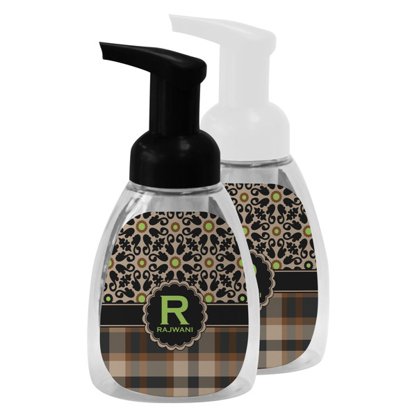 Moroccan Mosaic & Plaid Foam Soap Bottles - Main