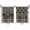 Moroccan Mosaic & Plaid Garden Flag - Double Sided Front and Back
