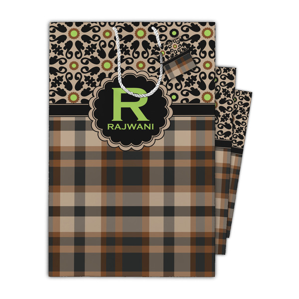 Moroccan Mosaic & Plaid Gift Bags - Parent/Main