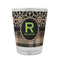 Moroccan Mosaic & Plaid Glass Shot Glass - 1.5 oz - Single (Personalized)