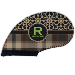 Moroccan Mosaic & Plaid Golf Club Cover (Personalized)